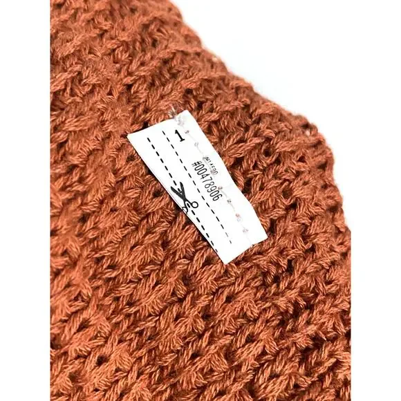 Forever 21 Crochet Knit Halter Crop Top S Tie Open Back Boho Hippie Y2K Country - Picture 7 of 7